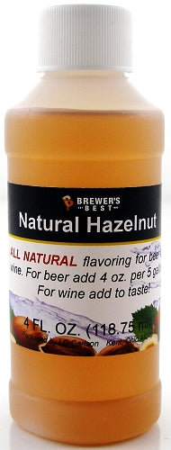Natural Hazelnut Flavoring 4 oz