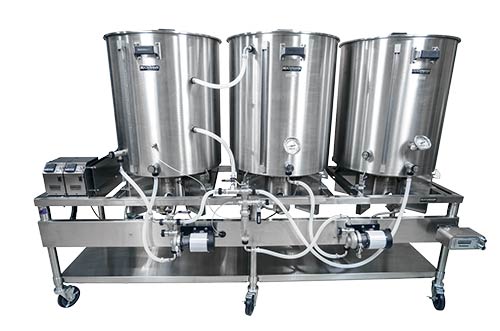 20 Gallon Horizontal Turnkey Gas HERMS Brew System from Blichmann Engineering