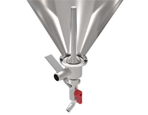 The Grainfather Conical Fermenter (30 Liter) - Pro Edition Dump valve rendering