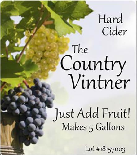 Country Vintner Hard Cider Making kit