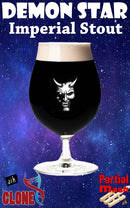 Demon Star Imperial Stout Partial Mash Recipe