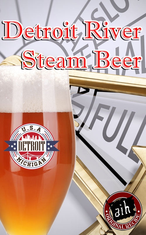 Detroit River Steam Beer Recipe Kit Brew a Steam Beer