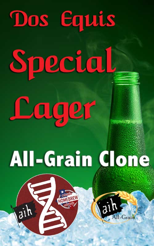 Dos Equis Special Lager Clone All Grain Recipe