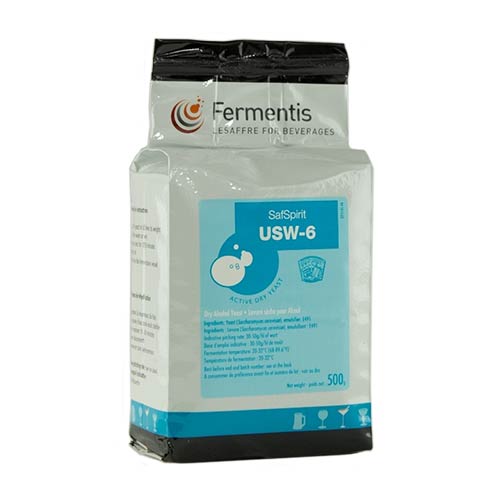 500 g Fermentis SafSpirit™ USW-6 Yeast