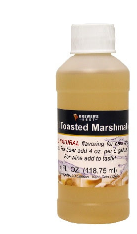 Natural Toasted Marshmallow Flavoring  4 oz