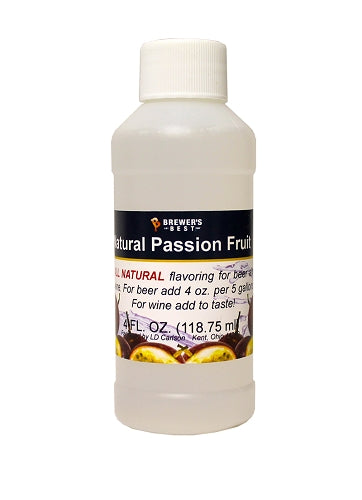 Natural Passion Fruit Flavoring Extract 4 oz.