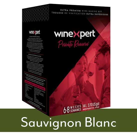 Winexpert Private Reserve Australian Sauvignon Blanc White Wine Making Kit