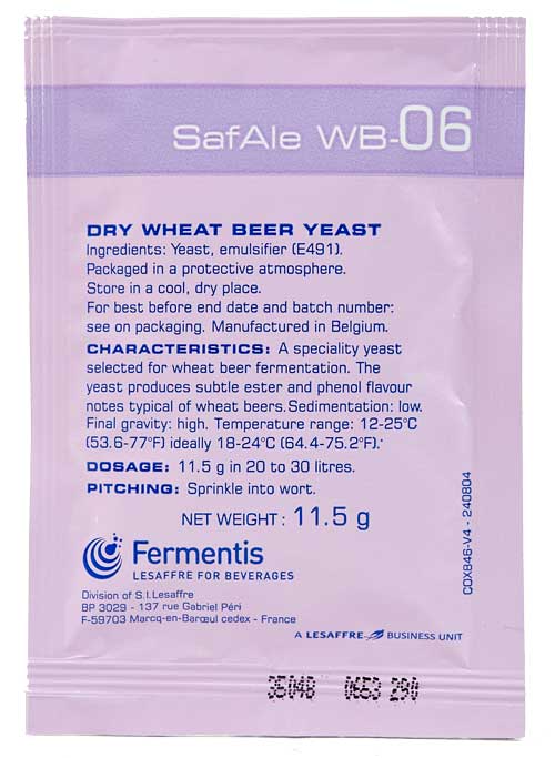 Fermentis SafAle™ WB-06 Wheat Beer Yeast