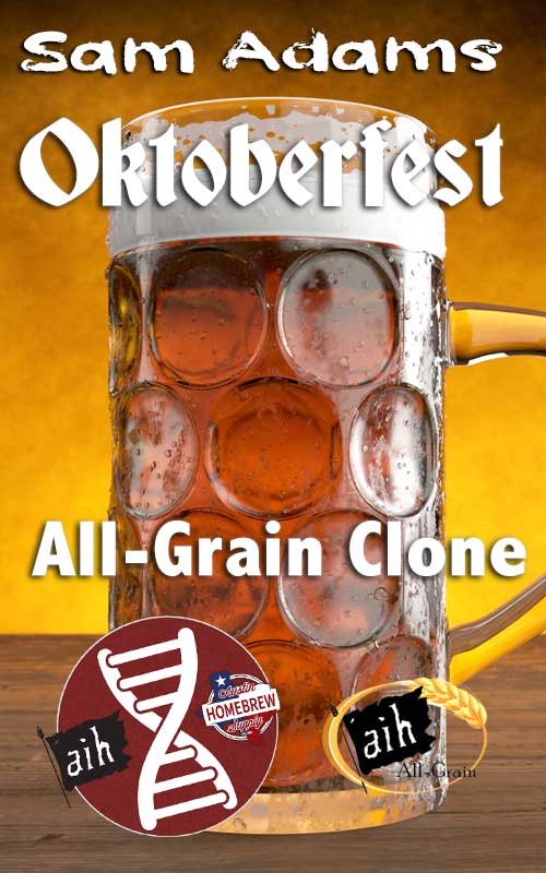 Samuel Adams Octoberfest Clone All Grain Recipe