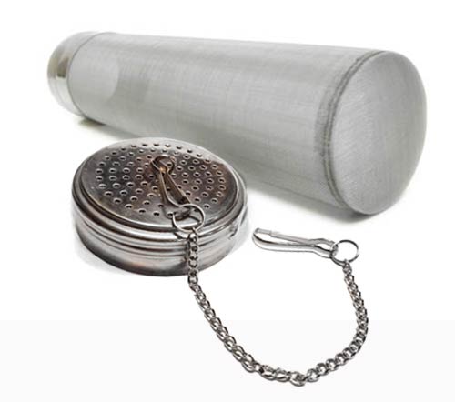 400 Micron Hop Filter with Lid & Chain