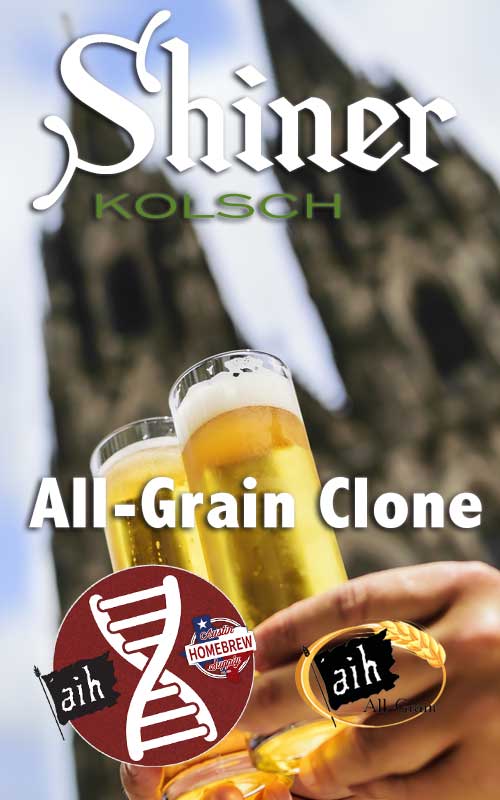 Shiner Kolsch Clone All Grain Recipe
