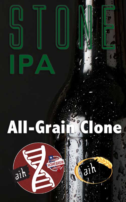 Stone IPA Clone All Grain Recipe