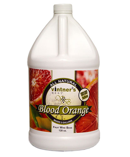 Vintner's Best Blood Orange Fruit Wine Base 128 oz.