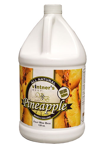 Vintner's Best Pineapple Fruit Wine Base 128 oz.