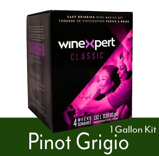 Winexpert Classic Pinot Grigio White Wine Making Kit - 1 Gallon