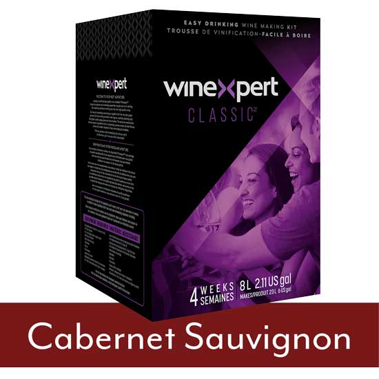Winexpert Classic Cabernet Sauvignon Red Wine Making Kit