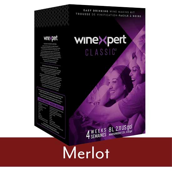 Winexpert Classic Merlot Red Wine Making Kit