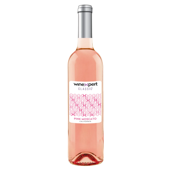 Bottle image: Winexpert Classic Pink Moscato Wine Making kit