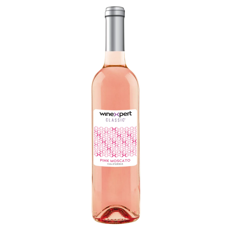Bottle image: Winexpert Classic Pink Moscato Wine Making kit