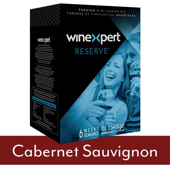 Winexpert Reserve Cabernet Sauvignon Red Wine Making Kit