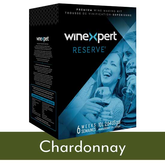 Winexpert Reserve Chardonnay White Wine Making Kit