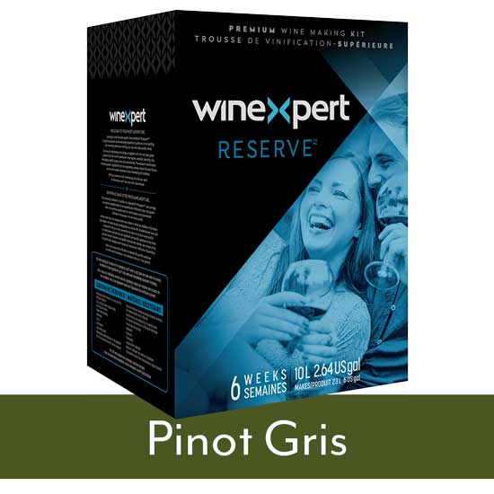 Winexpert Reserve Pinot Grigio White Wine Making Kit