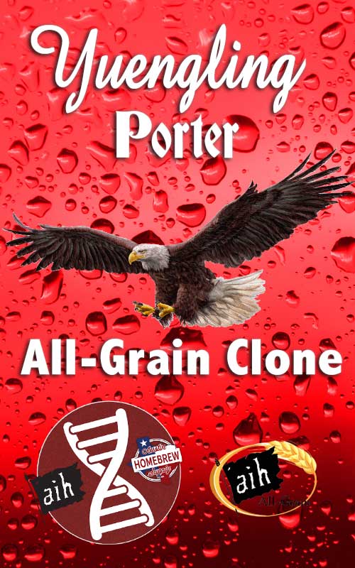 Yuengling Porter Clone All Grain Recipe