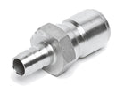3/8" Barbed Stainless Steel Male Quick Disconnect
