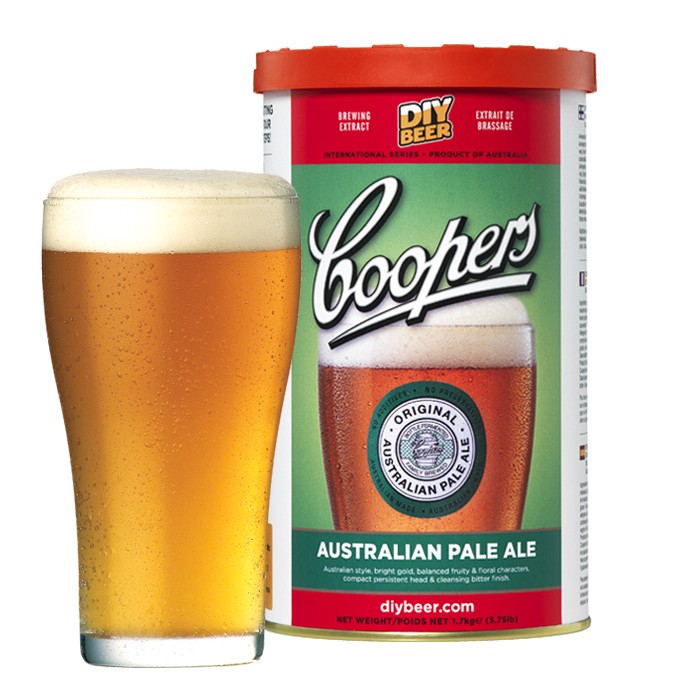 Coopers Australian Pale Ale Hopped Can Kit