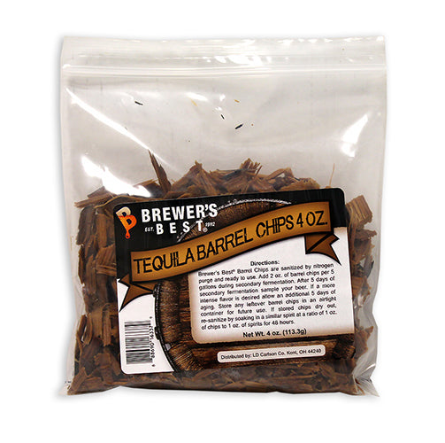 Golden Agave Barrel Chips by Brewer's Best - 4 oz.