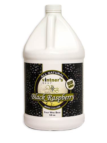Vintner's Best Black Raspberry Fruit Wine Base 128 oz.