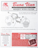 Buon Vino Mini Jet Filter