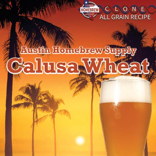Calusa Wheat Beer (6D) - ALL GRAIN Recipe Kit