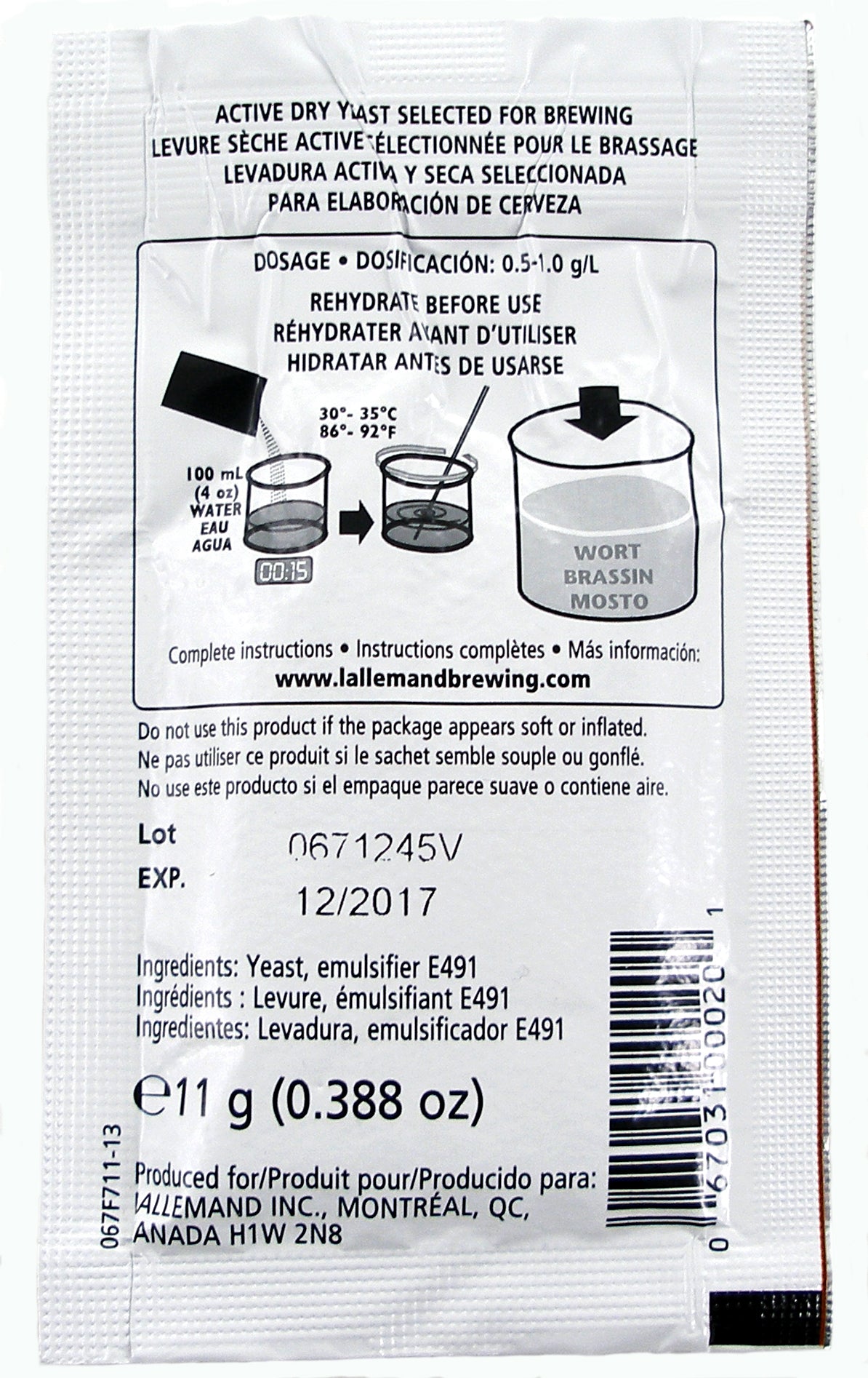 Windsor Ale Yeast Dry Ale Yeast