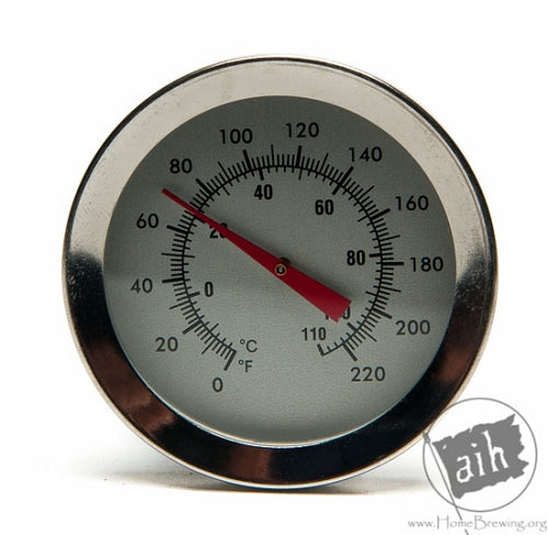 Brew Kettle Dial Thermometer with 2.5 in. Stem