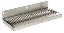 14 x 6 Stainless Steel Drip Tray w/ Back splash