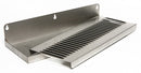 14 x 6 Stainless Steel Drip Tray w/ Back splash