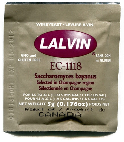 EC-1118 Lalvin Champagne Yeast