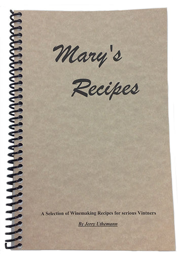 Mary's Recipes by Jerry Uthemann