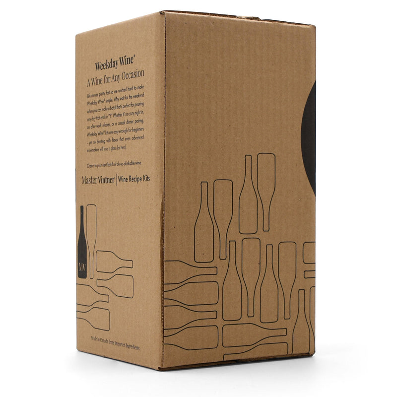 Pinot Grigio Wine Kit - Master Vintner® Weekday Wine® side of box side