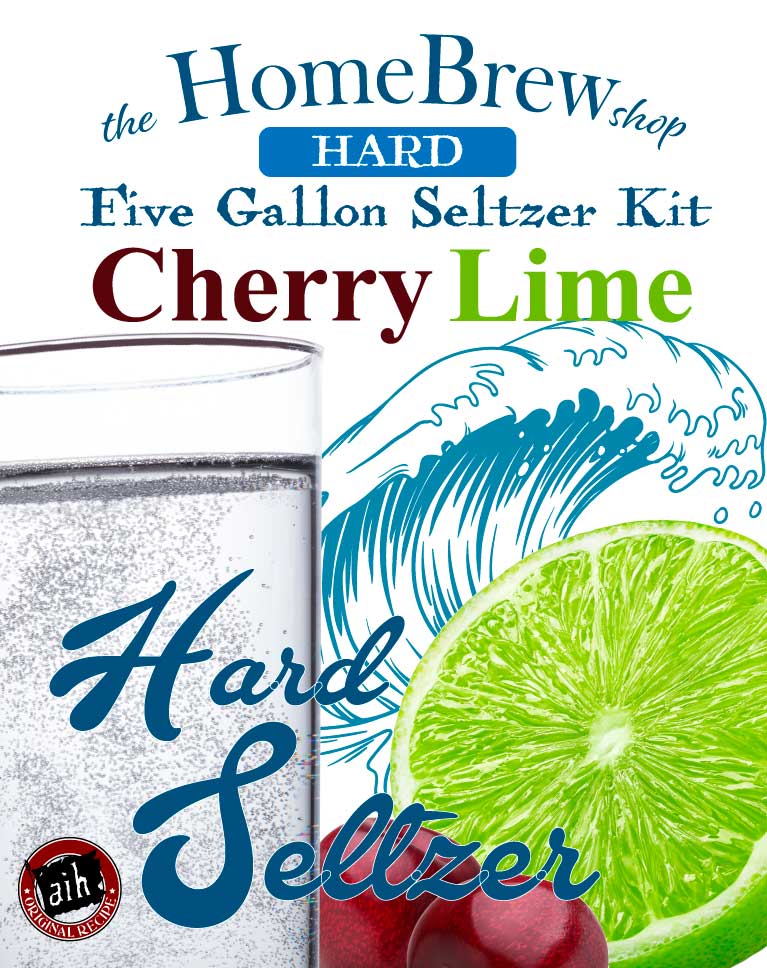 Mighty Swell Cherry Lime Clone Hard Seltzer Recipe Kit