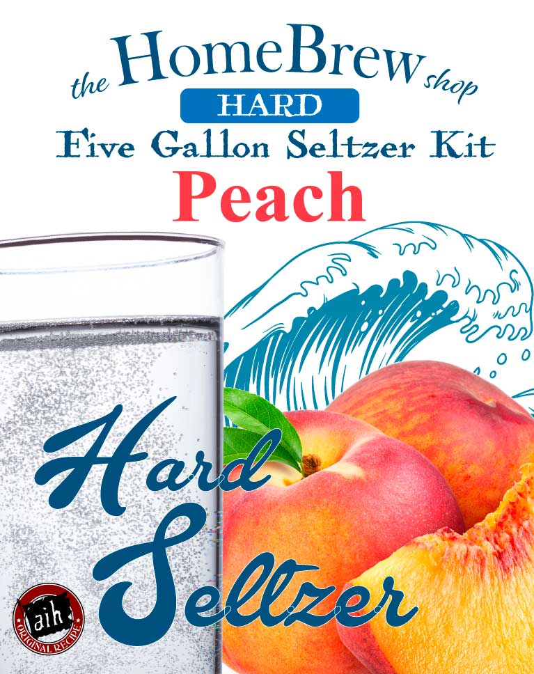Mighty Swell Peach Clone Hard Seltzer Recipe Kit