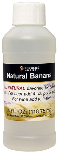 Natural Banana Flavoring 4 oz.