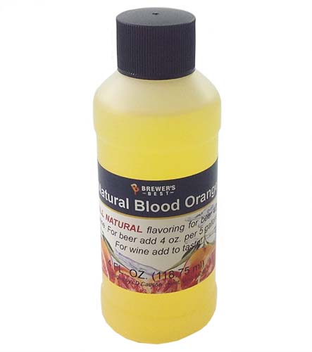 Natural Blood Orange Flavoring Extract 4 oz.