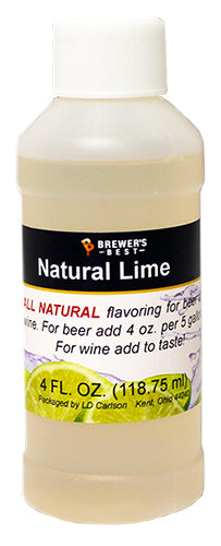 Natural Lime Flavoring 4oz