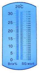 Brix Refractometer w/ ATC (Automatic Temperature Control)