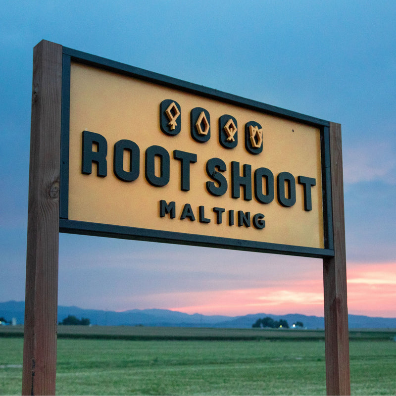 Root Shoot Malting Sign