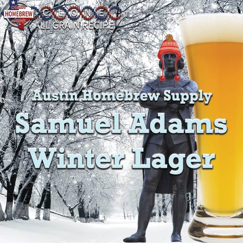 Samuel Adams Winter Lager Clone (21B) - ALL GRAIN Recipe Kit