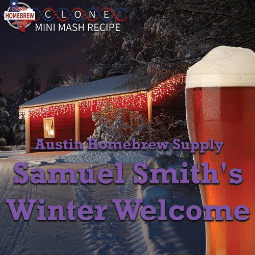 Samuel Smiths Winter Welcome Clone (14A) - MINI MASH Homebrew Kit