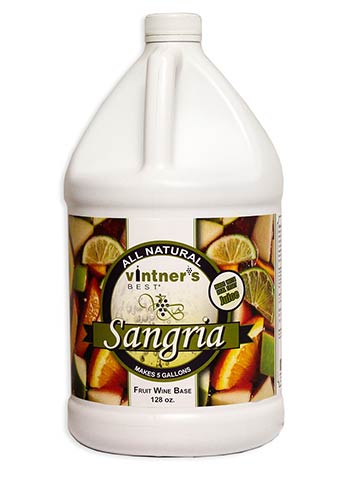 Vintner's Best Sangria Fruit Wine Base 128 oz.